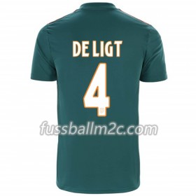 Fußballtrikots Ajax Amsterdam Matthijs de Ligt 4 Auswärts Trikotsatz 2019-2020